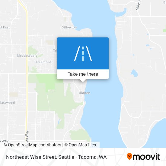Mapa de Northeast Wise Street