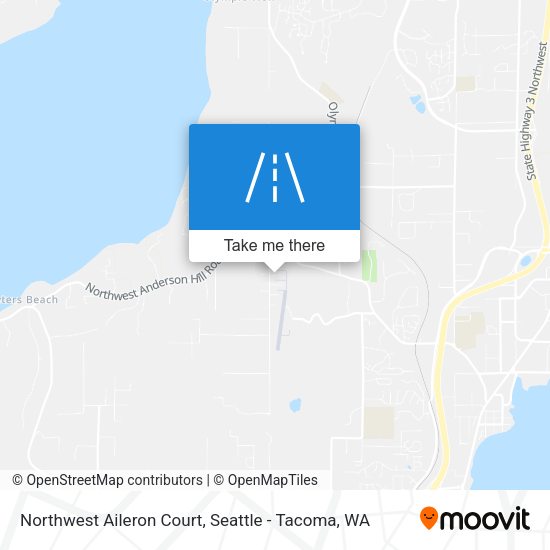 Mapa de Northwest Aileron Court
