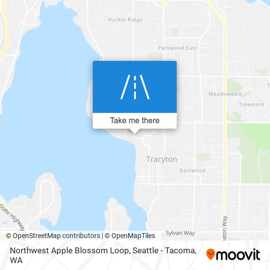 Mapa de Northwest Apple Blossom Loop