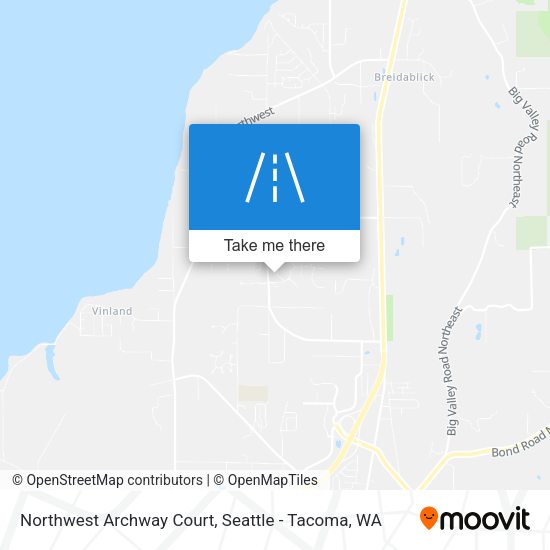 Mapa de Northwest Archway Court