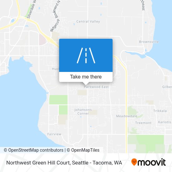 Mapa de Northwest Green Hill Court