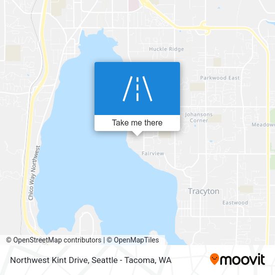 Northwest Kint Drive map