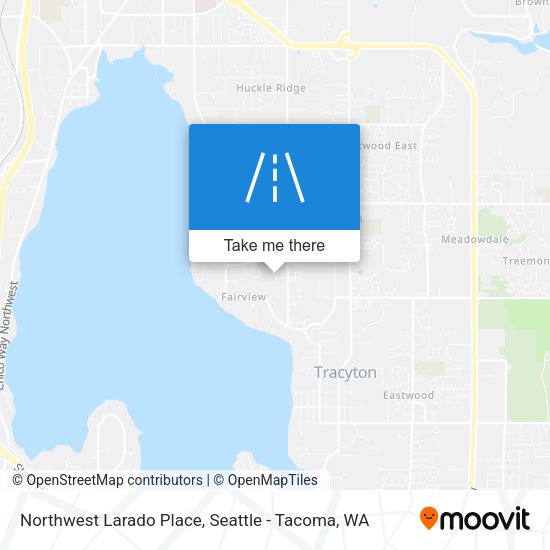 Mapa de Northwest Larado Place