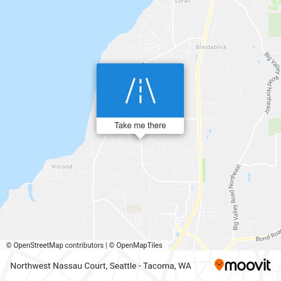 Northwest Nassau Court map