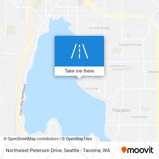 Northwest Peterson Drive map
