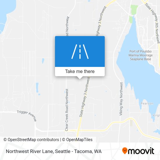 Mapa de Northwest River Lane