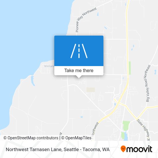Mapa de Northwest Tarnasen Lane