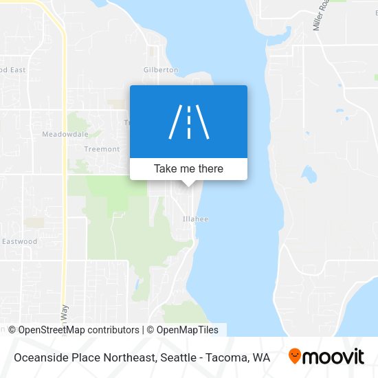 Oceanside Place Northeast map