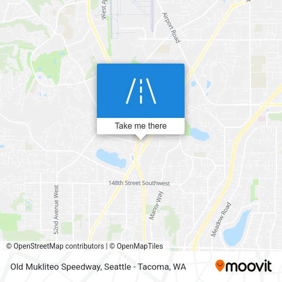 Old Mukliteo Speedway map