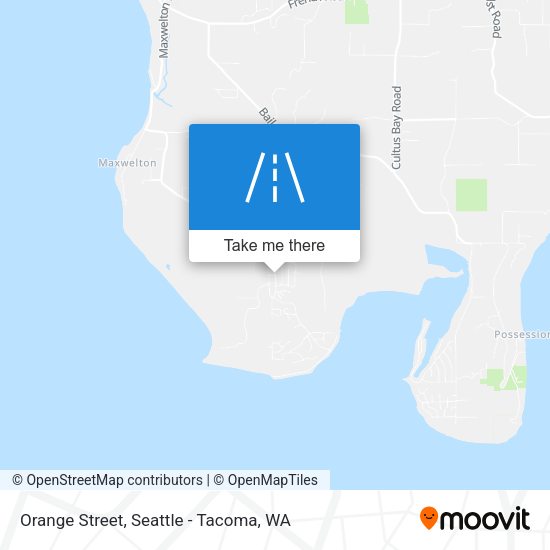 Orange Street map