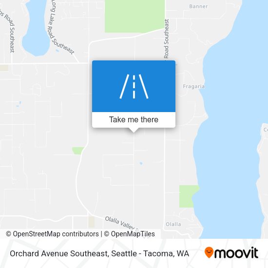 Mapa de Orchard Avenue Southeast