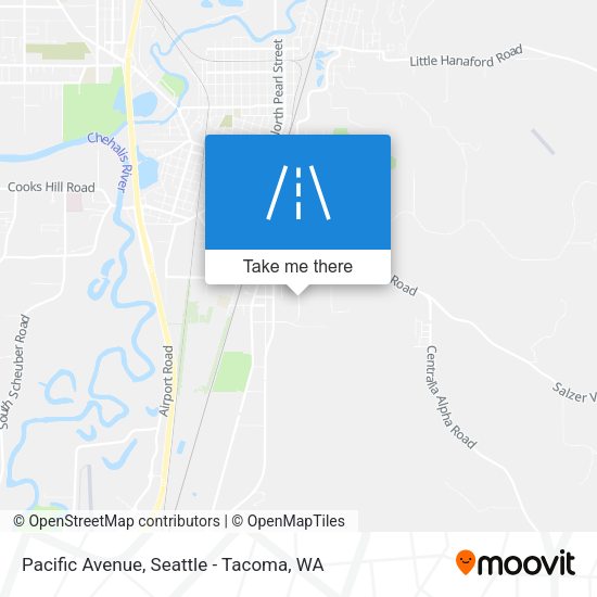 Mapa de Pacific Avenue