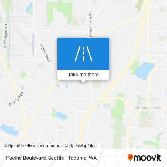 Mapa de Pacific Boulevard