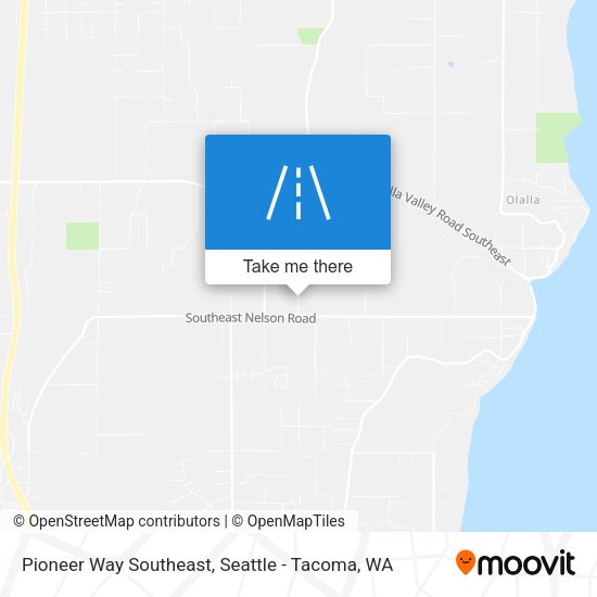 Mapa de Pioneer Way Southeast