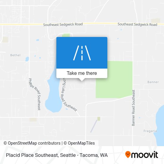 Placid Place Southeast map