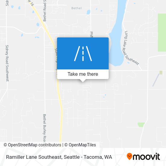 Mapa de Ramiller Lane Southeast