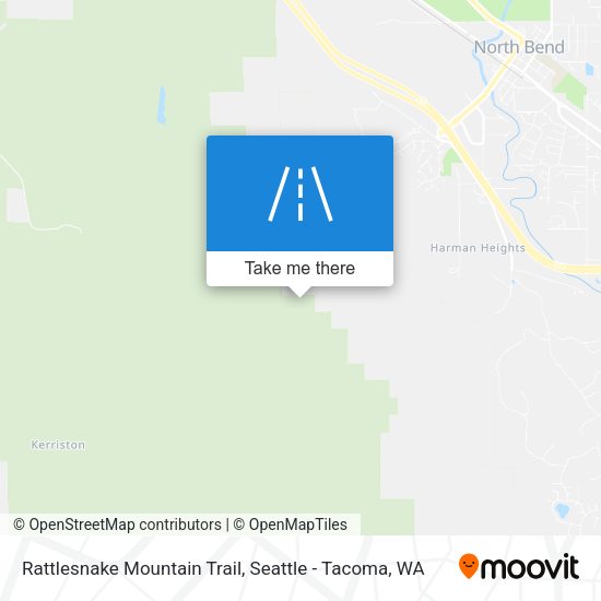 Mapa de Rattlesnake Mountain Trail
