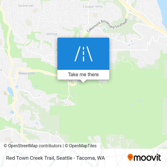 Mapa de Red Town Creek Trail