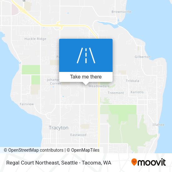 Mapa de Regal Court Northeast