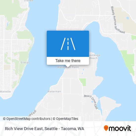 Mapa de Rich View Drive East