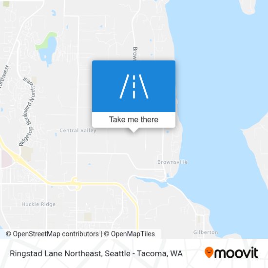 Mapa de Ringstad Lane Northeast