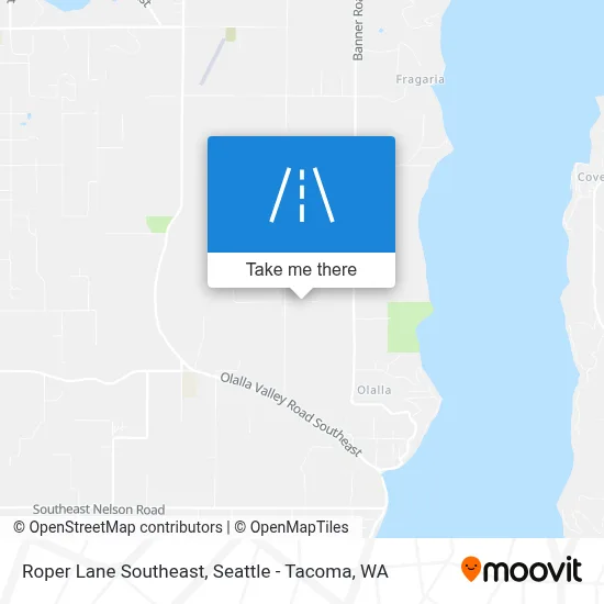 Roper Lane Southeast map