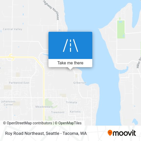 Mapa de Roy Road Northeast