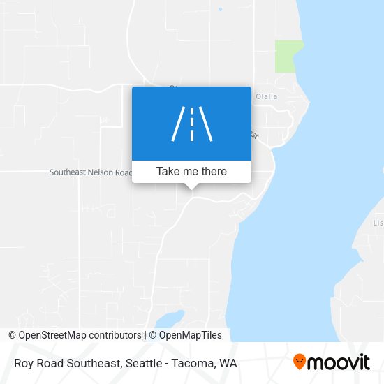 Roy Road Southeast map