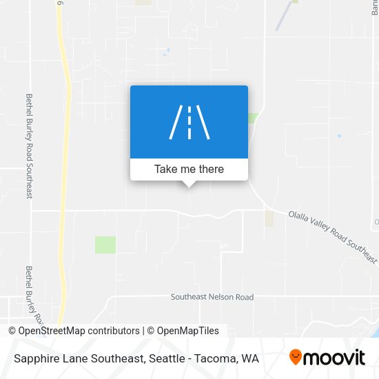 Mapa de Sapphire Lane Southeast