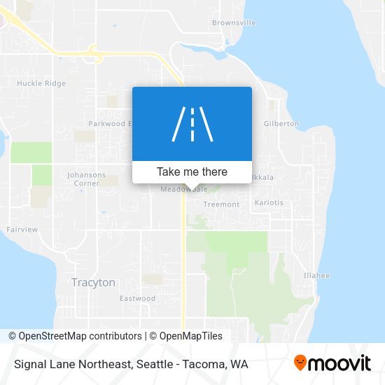 Signal Lane Northeast map