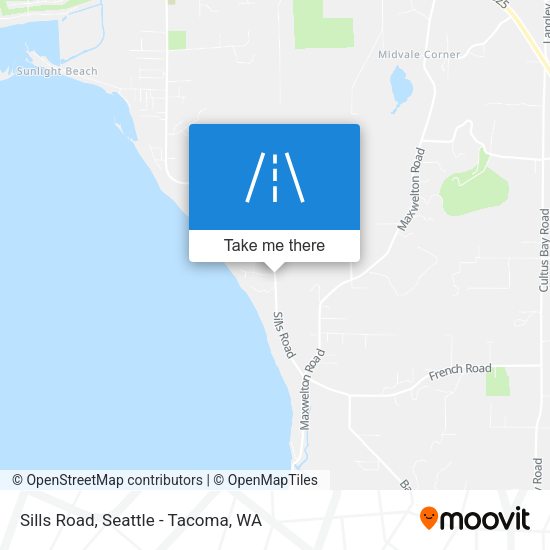 Mapa de Sills Road