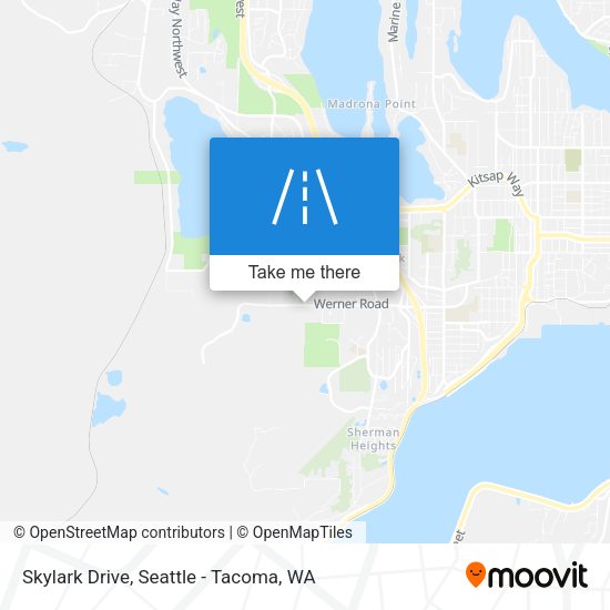Mapa de Skylark Drive