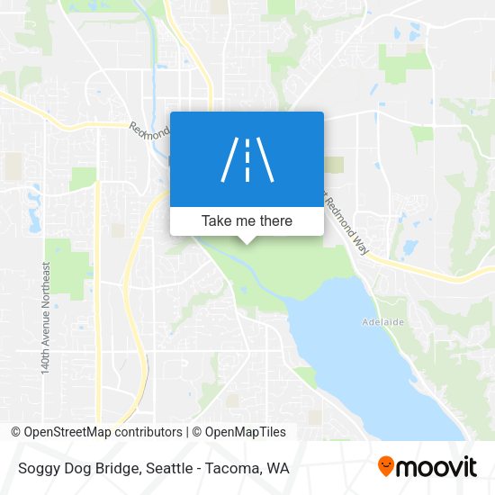 Soggy Dog Bridge map