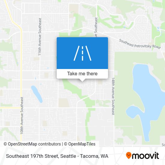 Mapa de Southeast 197th Street