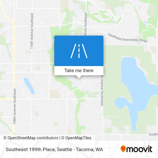Mapa de Southeast 199th Place