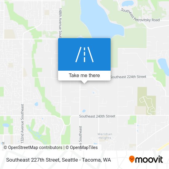 Southeast 227th Street map