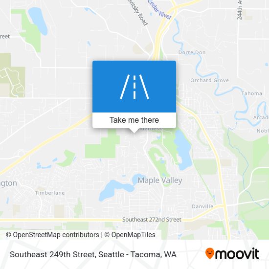 Mapa de Southeast 249th Street