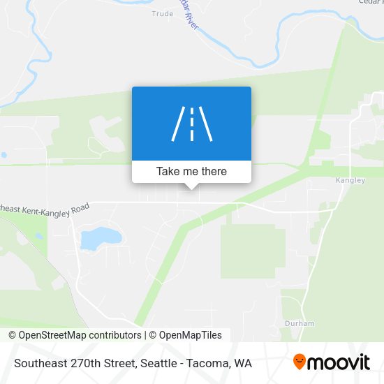 Mapa de Southeast 270th Street