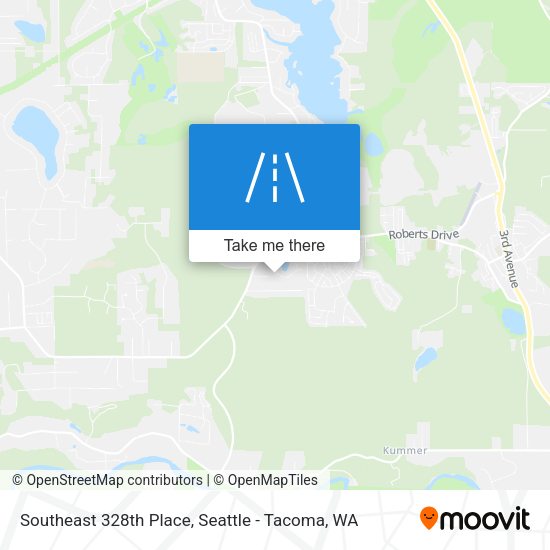 Mapa de Southeast 328th Place