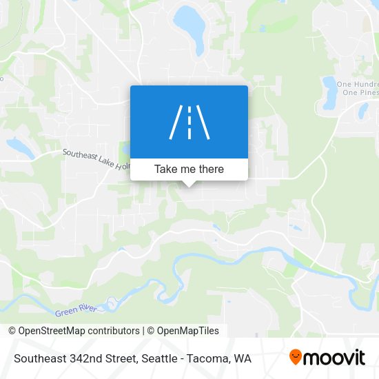 Mapa de Southeast 342nd Street