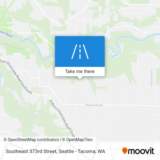 Mapa de Southeast 373rd Street