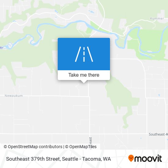 Southeast 379th Street map