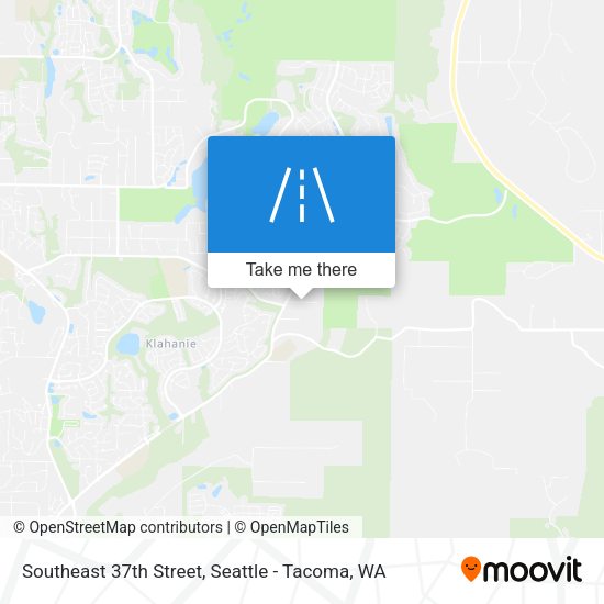 Mapa de Southeast 37th Street