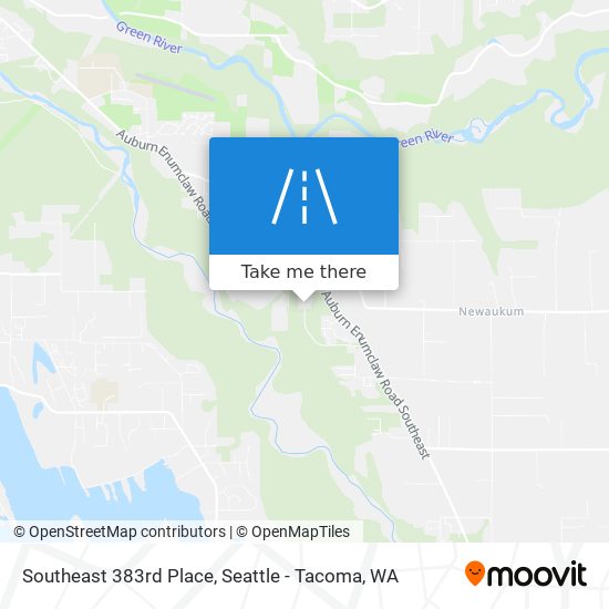 Mapa de Southeast 383rd Place