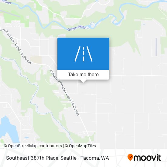 Mapa de Southeast 387th Place