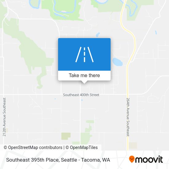 Mapa de Southeast 395th Place