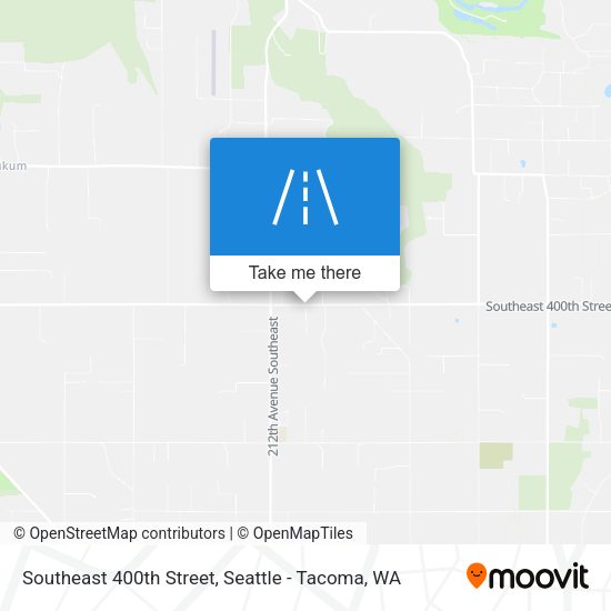 Mapa de Southeast 400th Street