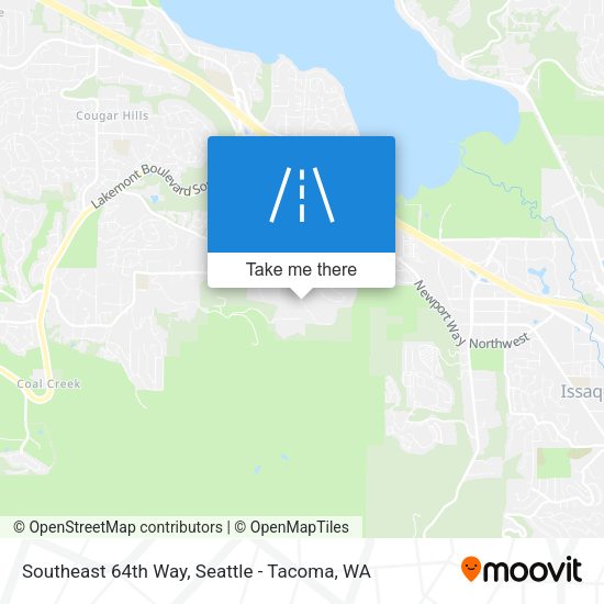 Mapa de Southeast 64th Way