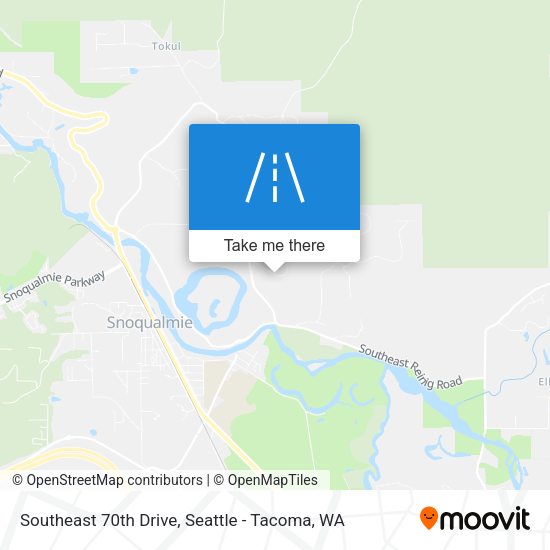 Mapa de Southeast 70th Drive