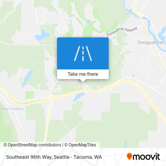 Mapa de Southeast 96th Way